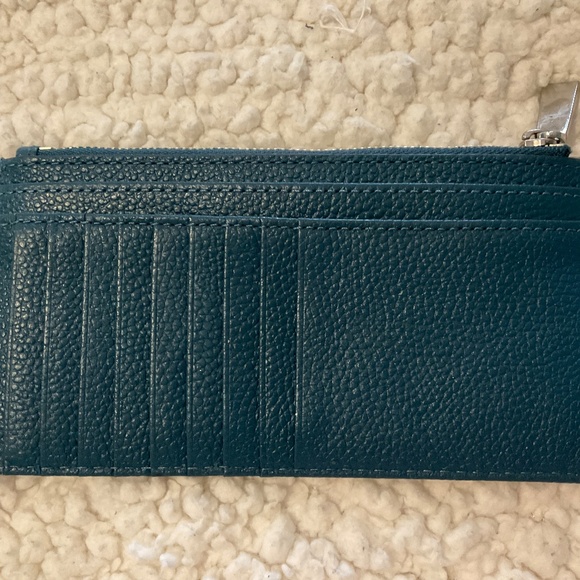 Michael Kors leather blue wallet - Picture 3 of 5